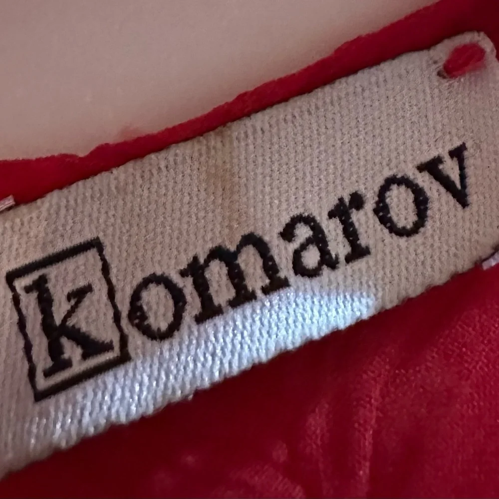 Maxi dress komarov. Large. Coral evening cruise wear - Picture 6 of 7